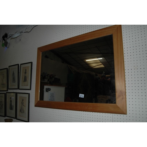 273 - Pine framed mirror