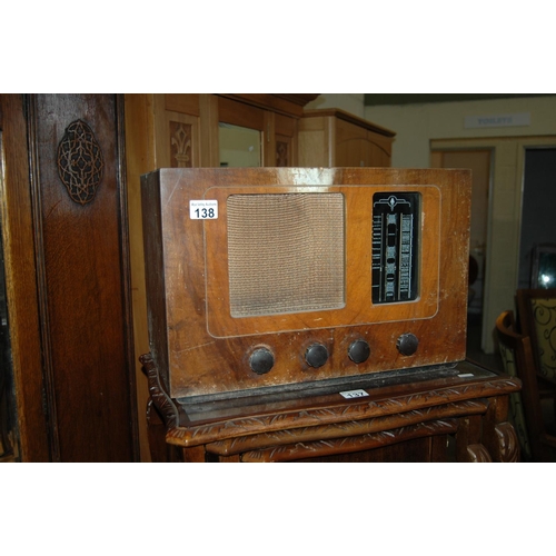 138 - Vintage radio