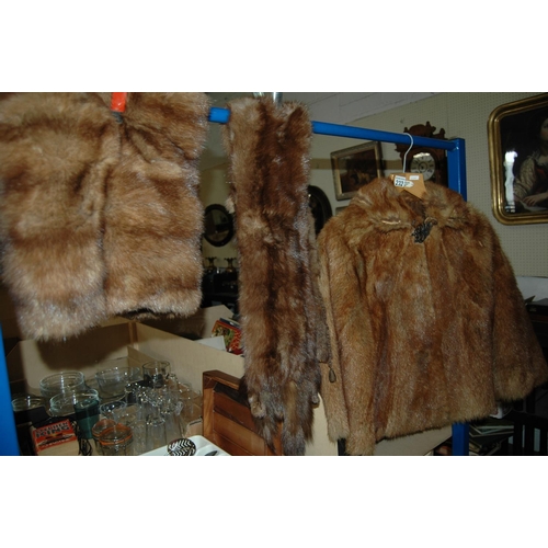 232 - 3 vintage furs