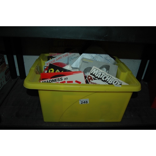 248 - Box of 45rpm records