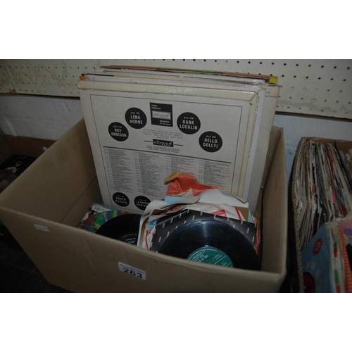 263 - Box of records