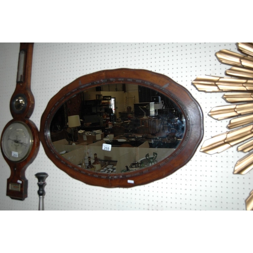 268 - Oval mirror