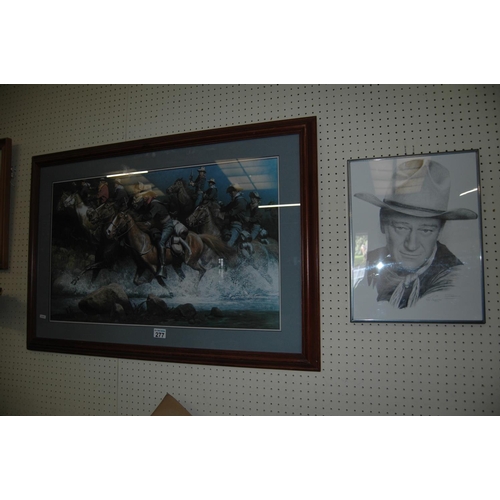 277 - 2 framed prints