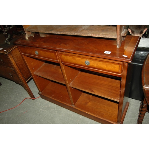 89 - Bookcase with drawers