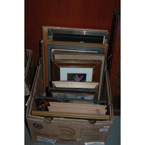 330 - Box of pictures