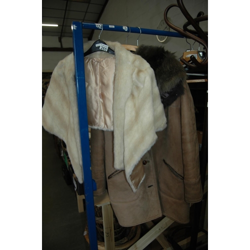 265 - 3 ladies fur coats