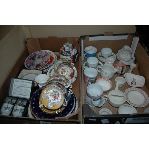 285 - 2 boxes of china