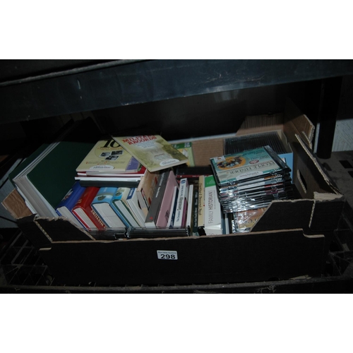 298 - Box of ancestry/family tree books etc