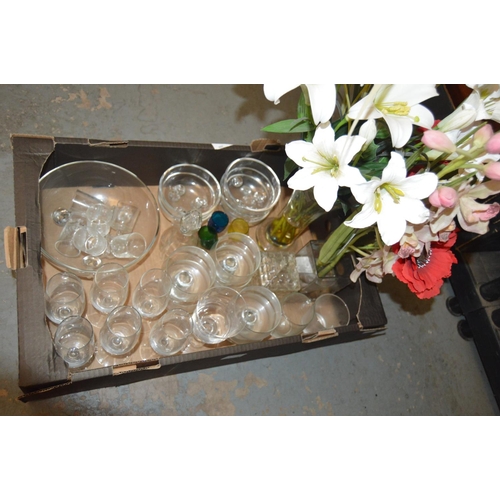 273 - Box of glassware