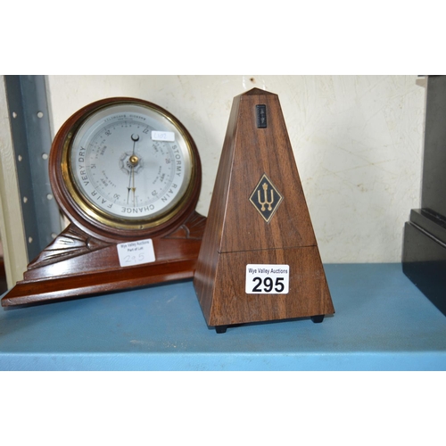 295 - Barometer & metronome