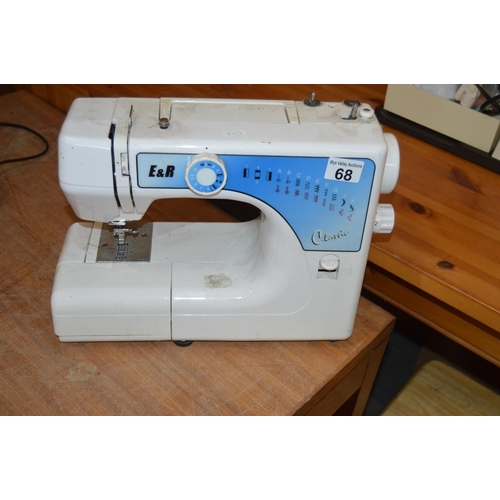 68 - E & R Sewing Machine.