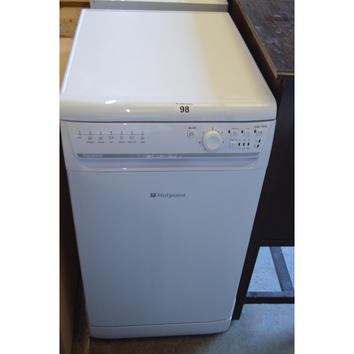 98 - Hotpoint dishwasher