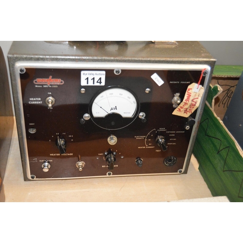 114 - Valve tester