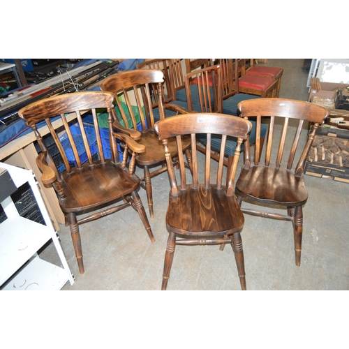 103 - 4 country chairs