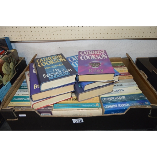 236 - Box of Catherine Cookson novels