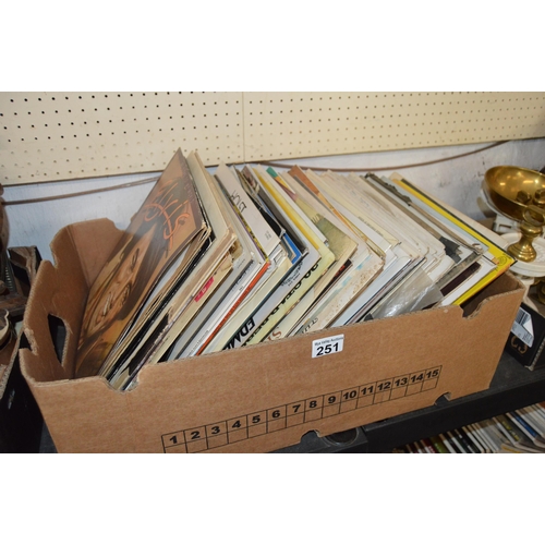 251 - Box of records