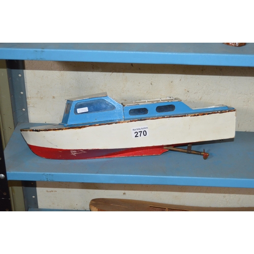 270 - Model boat