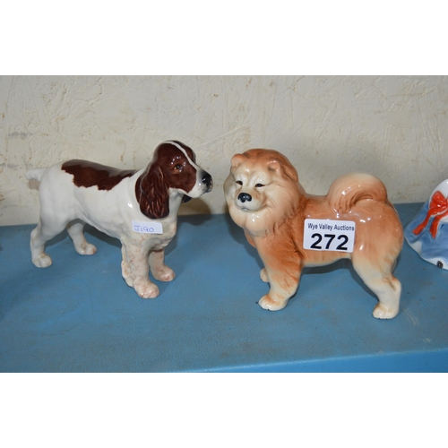 272 - 2 dogs, inc Beswick