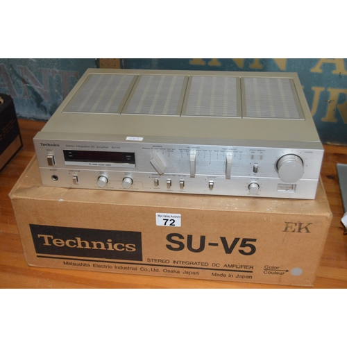 72 - Technics amplifier