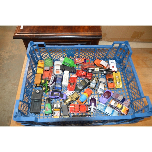 109 - Basket of matchbox cars