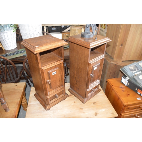 137 - Pair of bedside cabinets