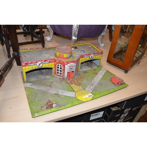 206 - Vintage tinplate airport