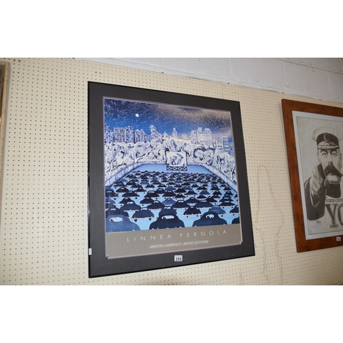 255 - Framed print