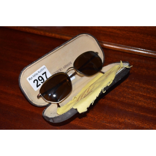 297 - Pair of Armani sunglasses