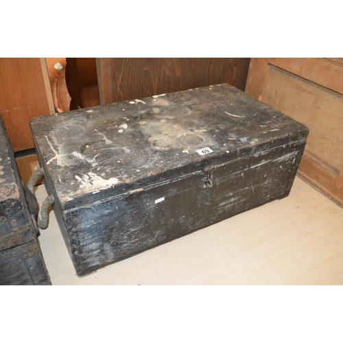 69 - Wooden trunk