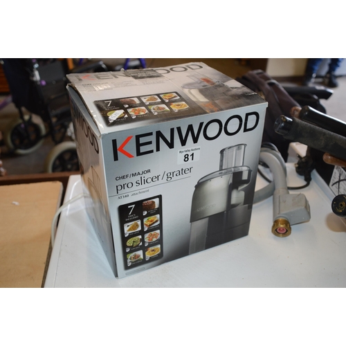 81 - Kenwood food processor