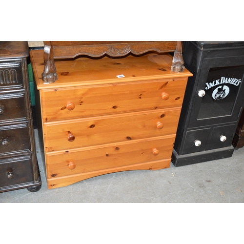 98 - Pine chest of drawers