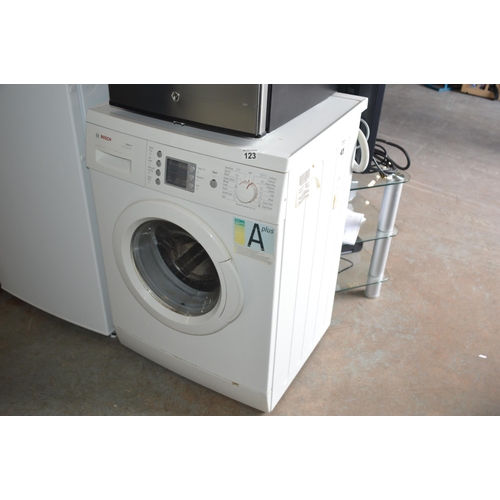 123 - Bosch washing machine