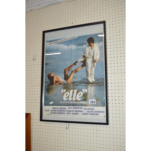 364 - Framed movie poster