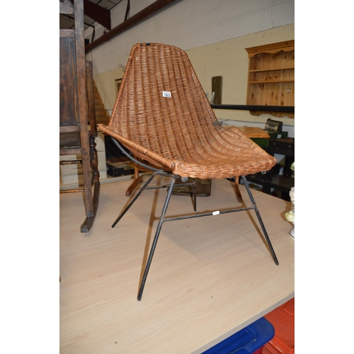 183 - Wicker chair