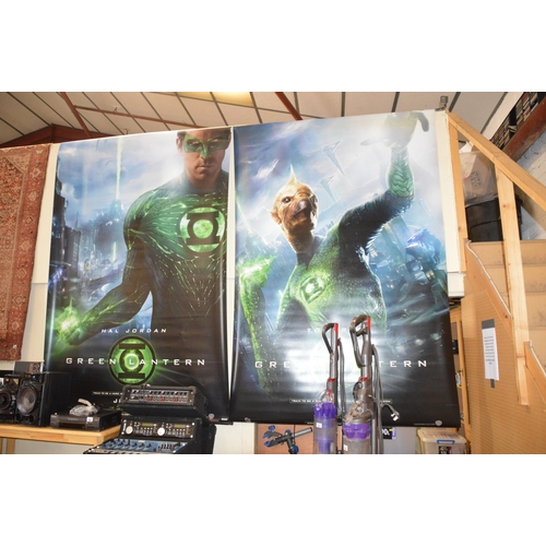 244 - 2 large cinema movie banners, Green Lantern