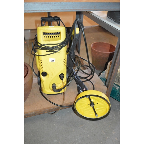 29 - Karcher pressure washer