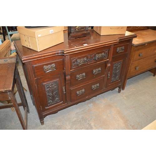 122 - Mahogany sideboard