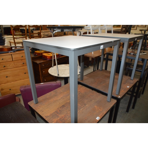 169 - White outdoor table