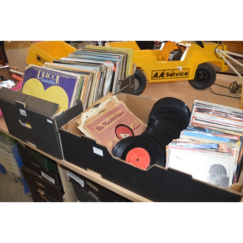 208 - 2 boxes of records