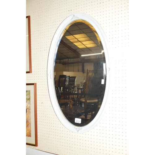 272 - Oval mirror