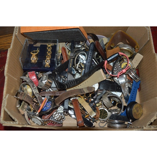 320 - Box of watches etc