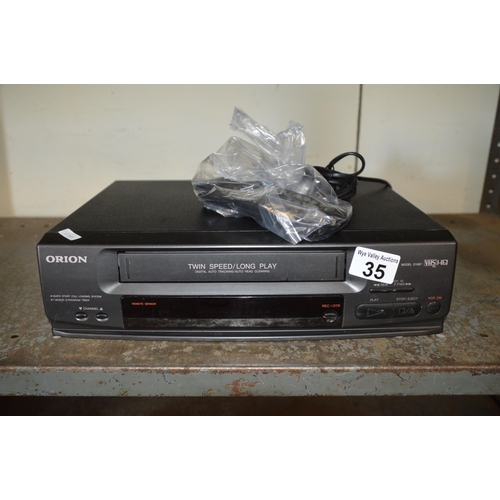 35 - VHS video player