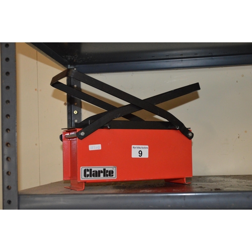 9 - Clarke briquette press