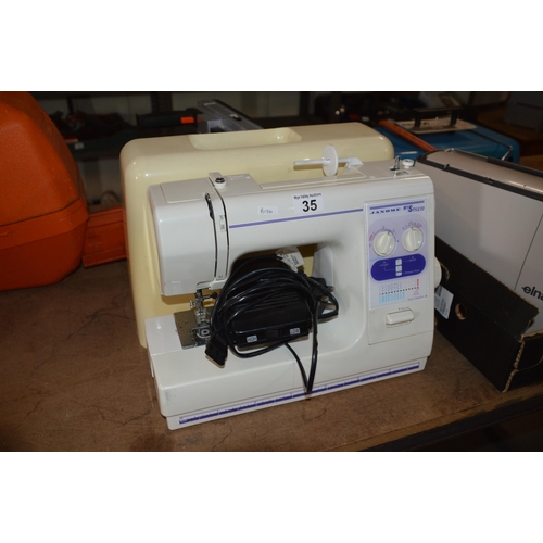 35 - Janome sewing machine