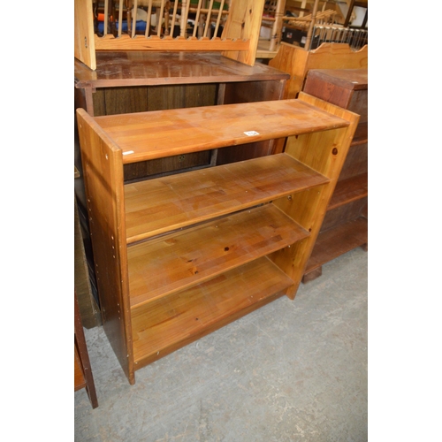 134 - Pine bookcase