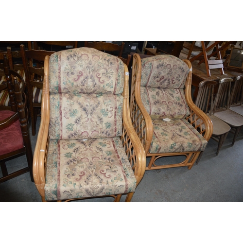 145 - Pair of conservatory chairs