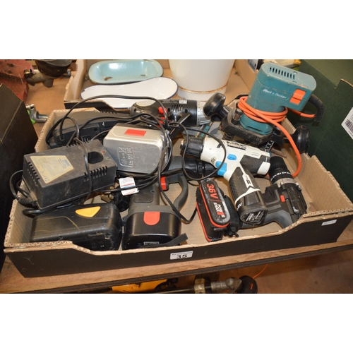 35 - Box of powertools