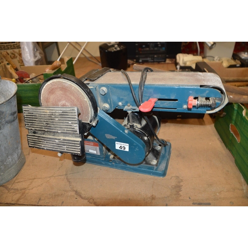 49 - Bench top sander