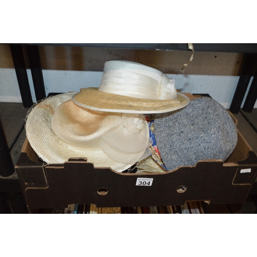 304 - Box of hats