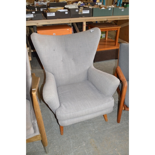 162 - 1950s G-plan wingback chair